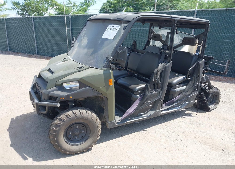2016 POLARIS RANGER CREW XP 570-6 VIN: 3NSRVA576GG523628