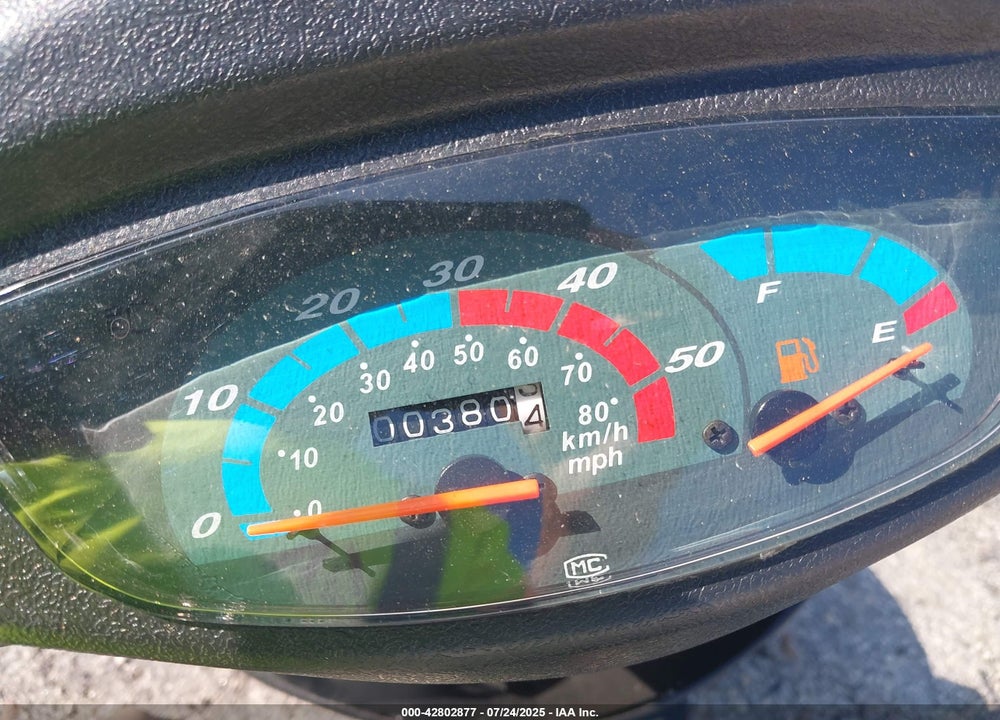 2025 ZHNG 49CC SCOOTER VIN: LLOTCAPHX5Y100283