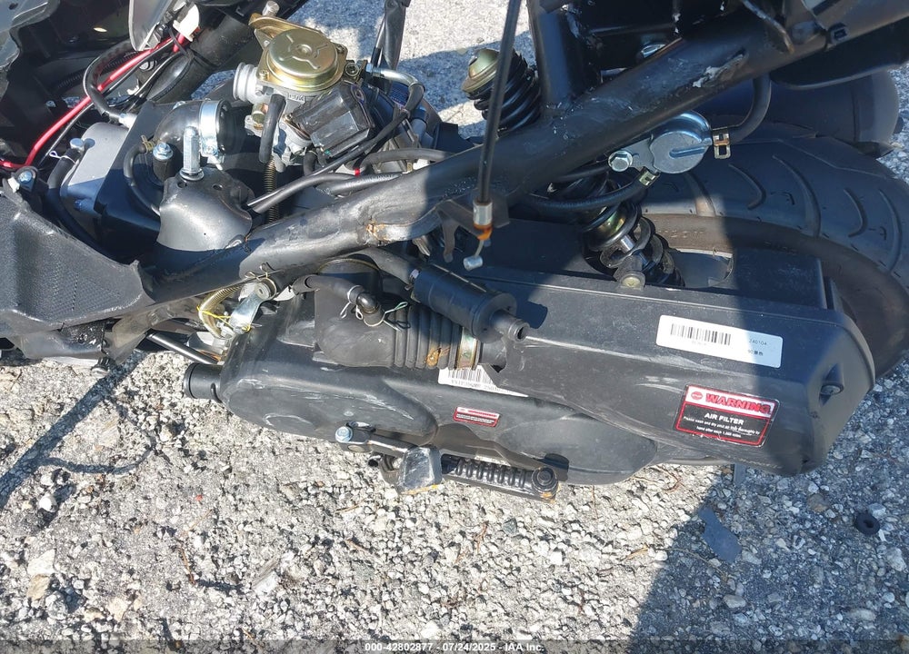 2025 ZHNG 49CC SCOOTER VIN: LLOTCAPHX5Y100283
