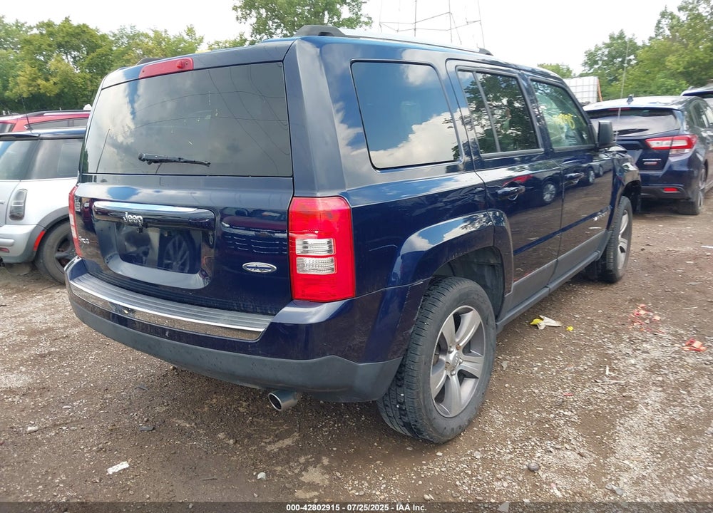 2017 JEEP PATRIOT VIN: 1C4NJRFB4HD133414
