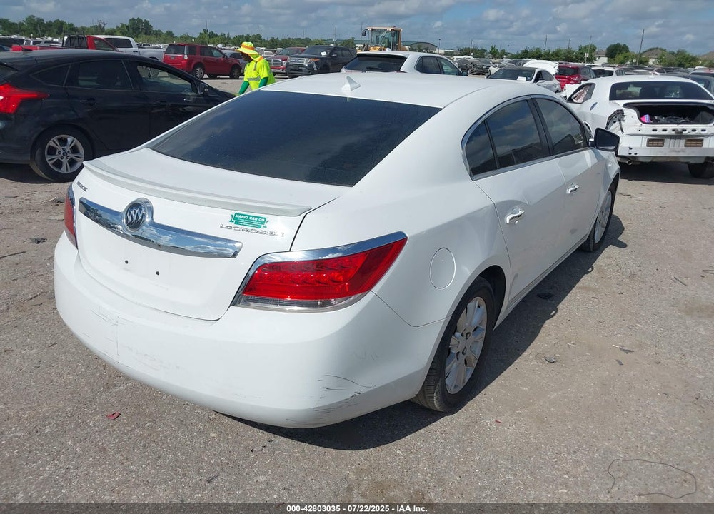 2012 BUICK LACROSSE VIN: 1G4GB5ER1CF343944