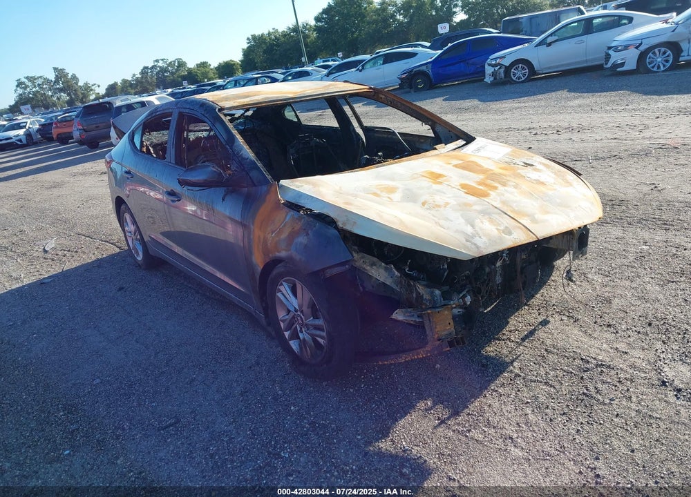 2019 HYUNDAI ELANTRA SEL VIN: KMHD84LF9KU750599