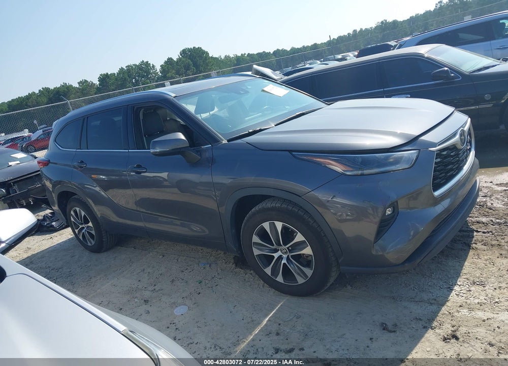 2021 TOYOTA HIGHLANDER VIN: 5TDGZRAH9MS535974