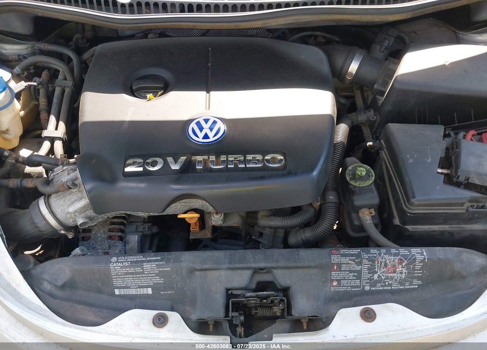 2002 VOLKSWAGEN NEW BEETLE VIN: 3VWFE21C32M430604