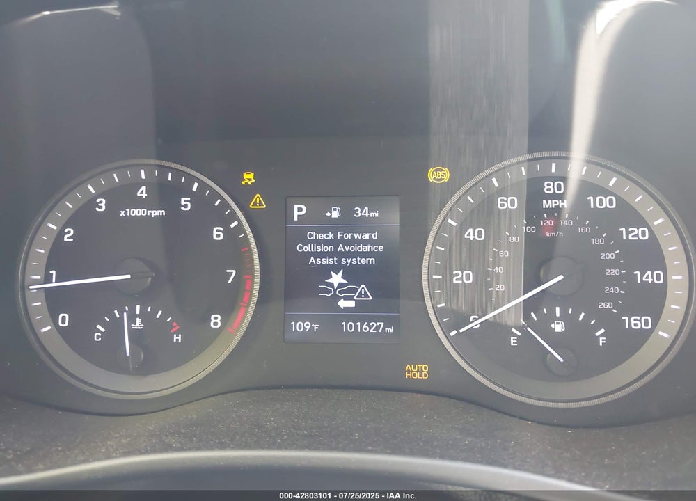 2019 HYUNDAI TUCSON VIN: KM8J33AL2KU921195