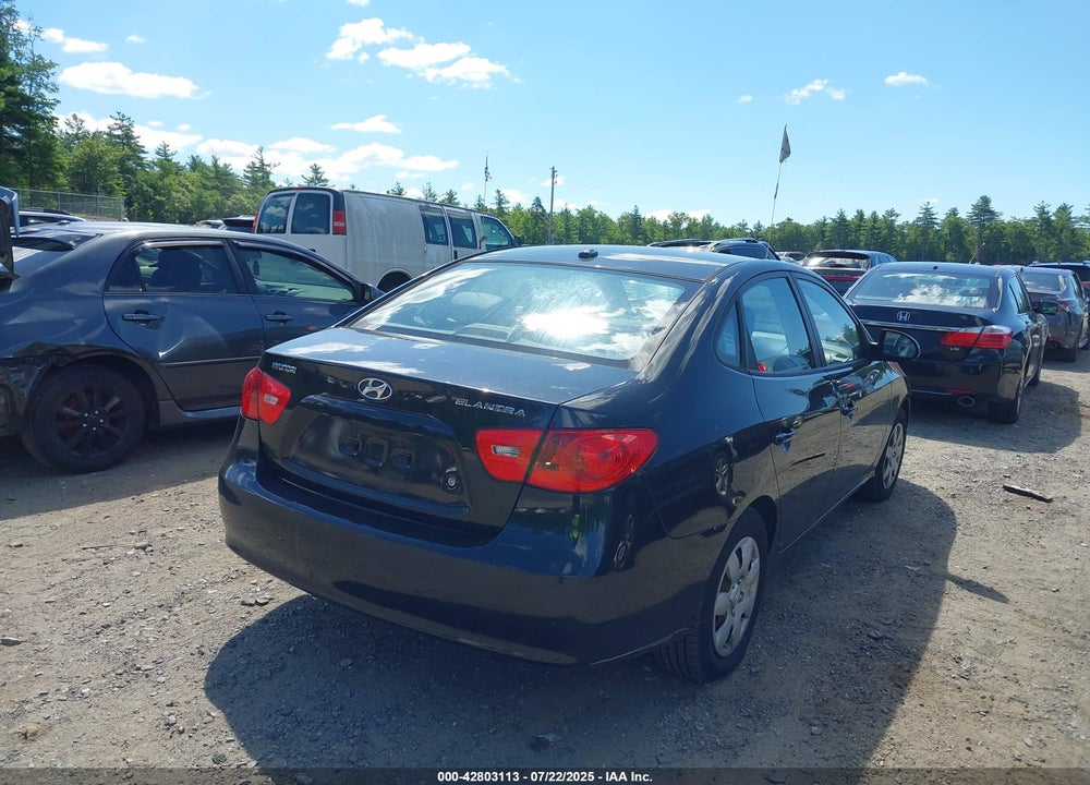 2008 HYUNDAI ELANTRA VIN: KMHDU46D28U408927