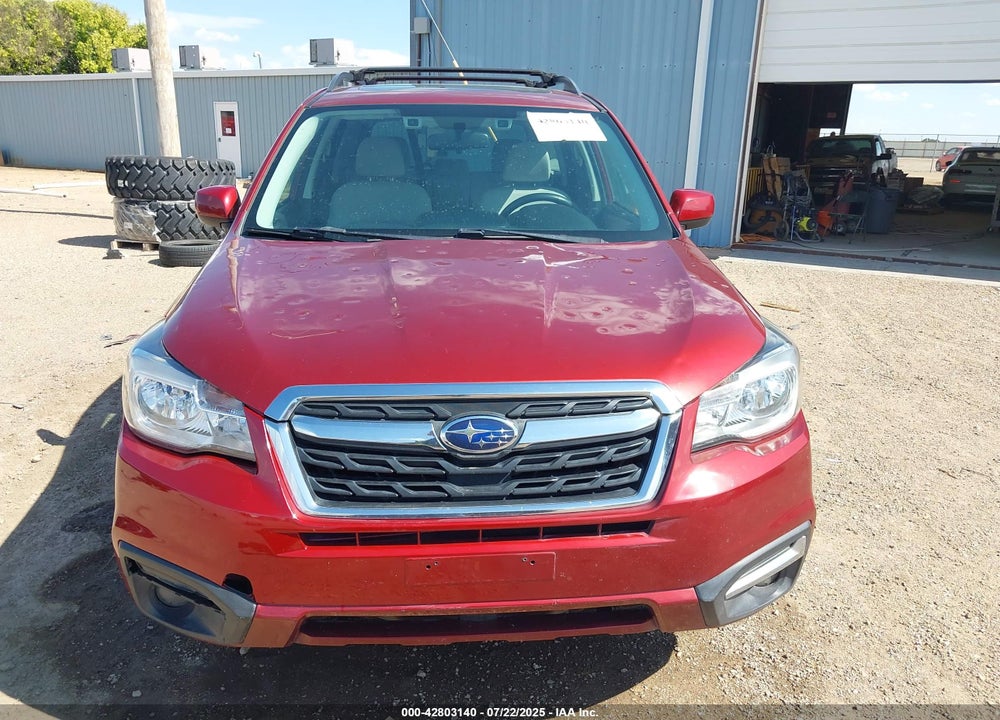 2018 SUBARU FORESTER 2.5I PREMIUM VIN: JF2SJAGC3JH466781