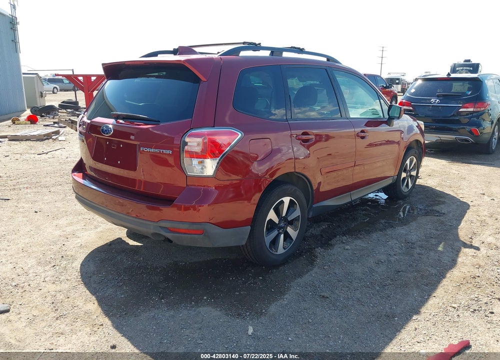 2018 SUBARU FORESTER 2.5I PREMIUM VIN: JF2SJAGC3JH466781