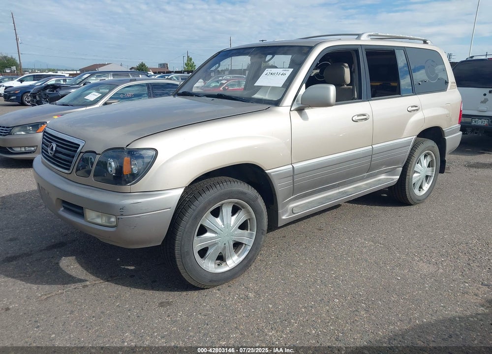 1999 LEXUS LX 470 VIN: JT6HT00W6X0074930