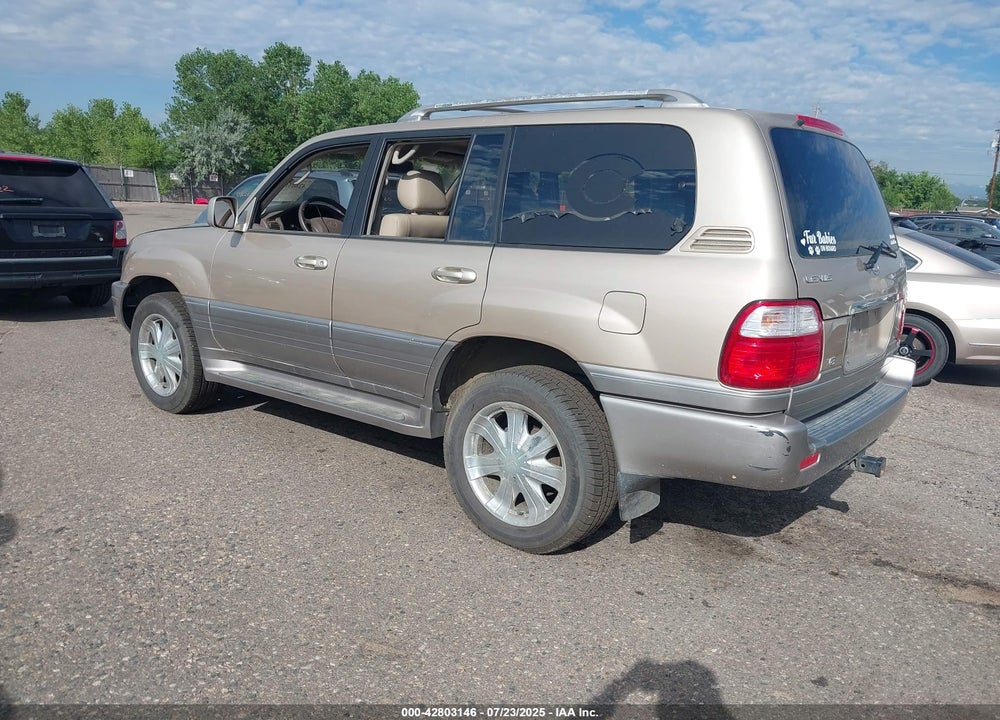 1999 LEXUS LX 470 VIN: JT6HT00W6X0074930