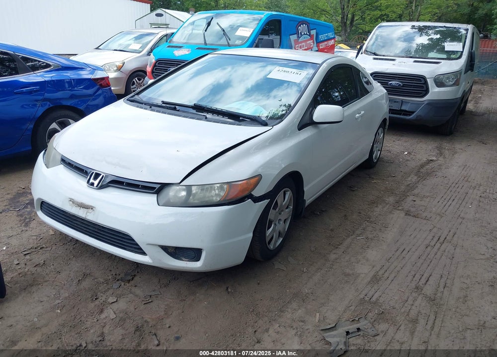 2007 HONDA CIVIC VIN: 2HGFG12627H542656