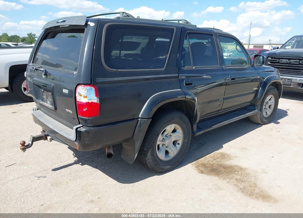 2002 TOYOTA 4RUNNER SR5 V6 VIN: JT3GN86RX20231502