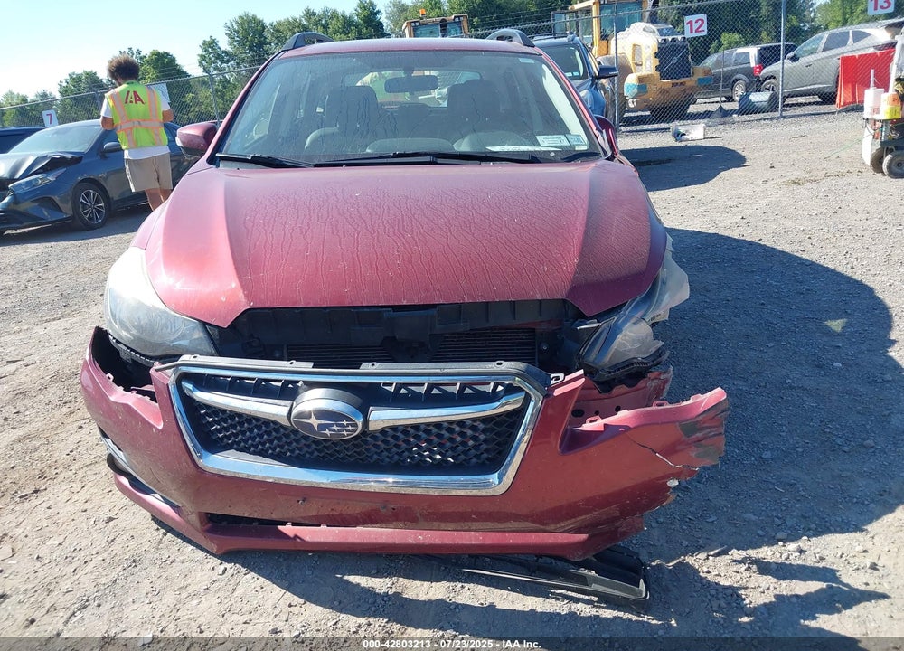 2015 SUBARU IMPREZA VIN: JF1GPAW65F8296158