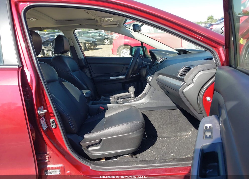 2015 SUBARU IMPREZA VIN: JF1GPAW65F8296158