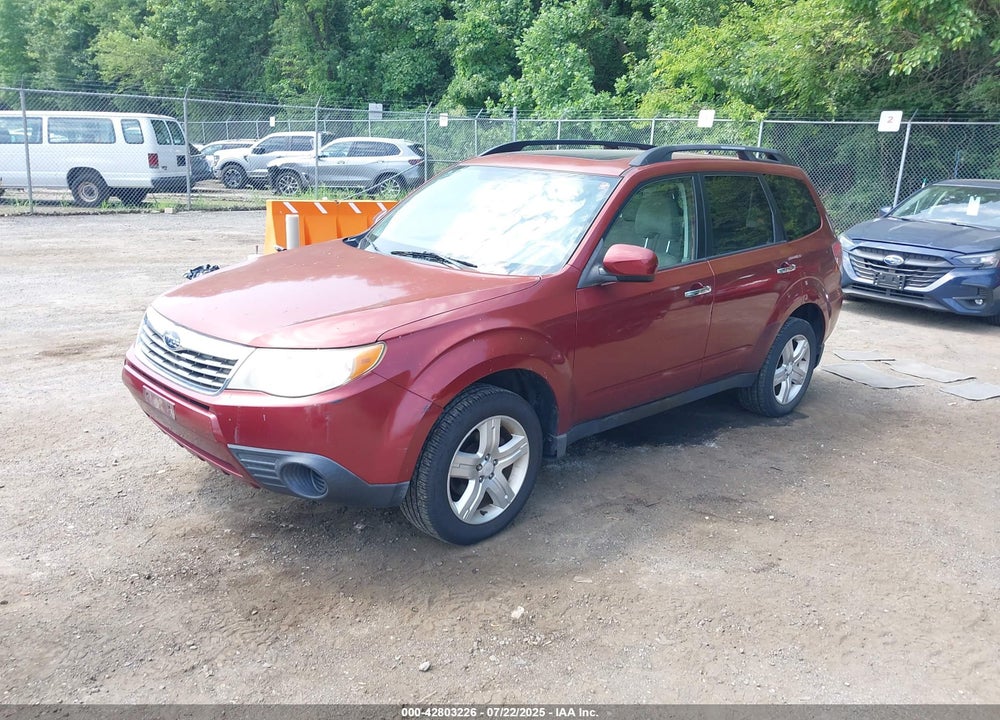 2010 SUBARU FORESTER VIN: JF2SH6CC6AH776972