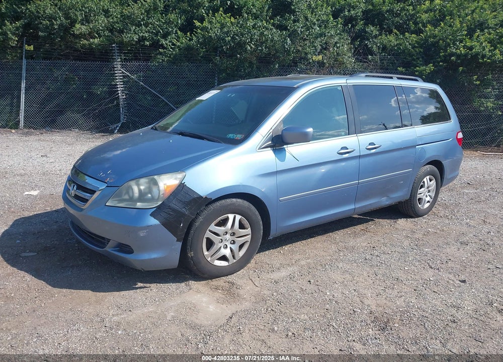 2006 HONDA ODYSSEY EX-L VIN: 5FNRL38686B115545