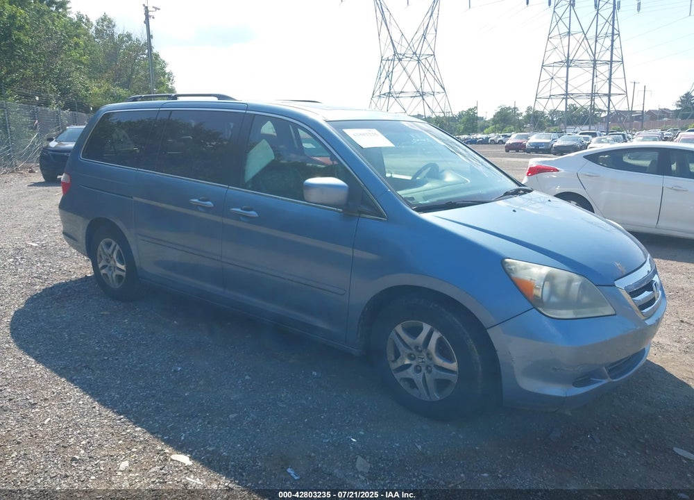 2006 HONDA ODYSSEY EX-L VIN: 5FNRL38686B115545