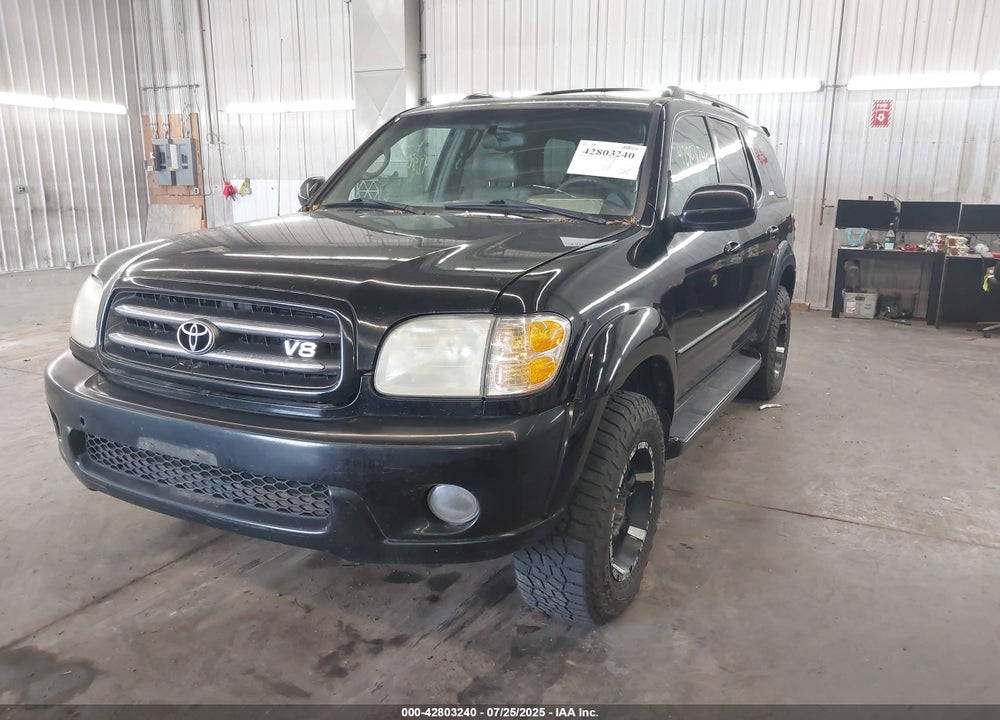 2003 TOYOTA SEQUOIA VIN: 5TDBT48A03S165035