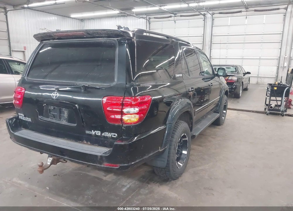 2003 TOYOTA SEQUOIA VIN: 5TDBT48A03S165035