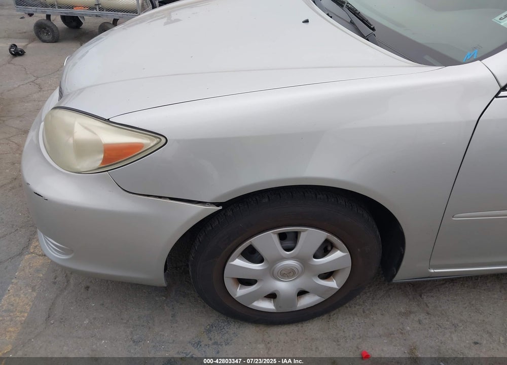 2004 TOYOTA CAMRY LE VIN: 4T1BE32K34U281540