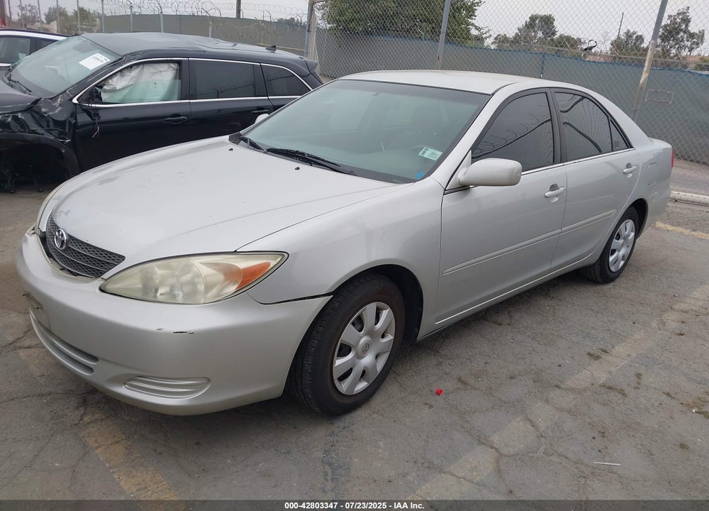 2004 TOYOTA CAMRY LE VIN: 4T1BE32K34U281540