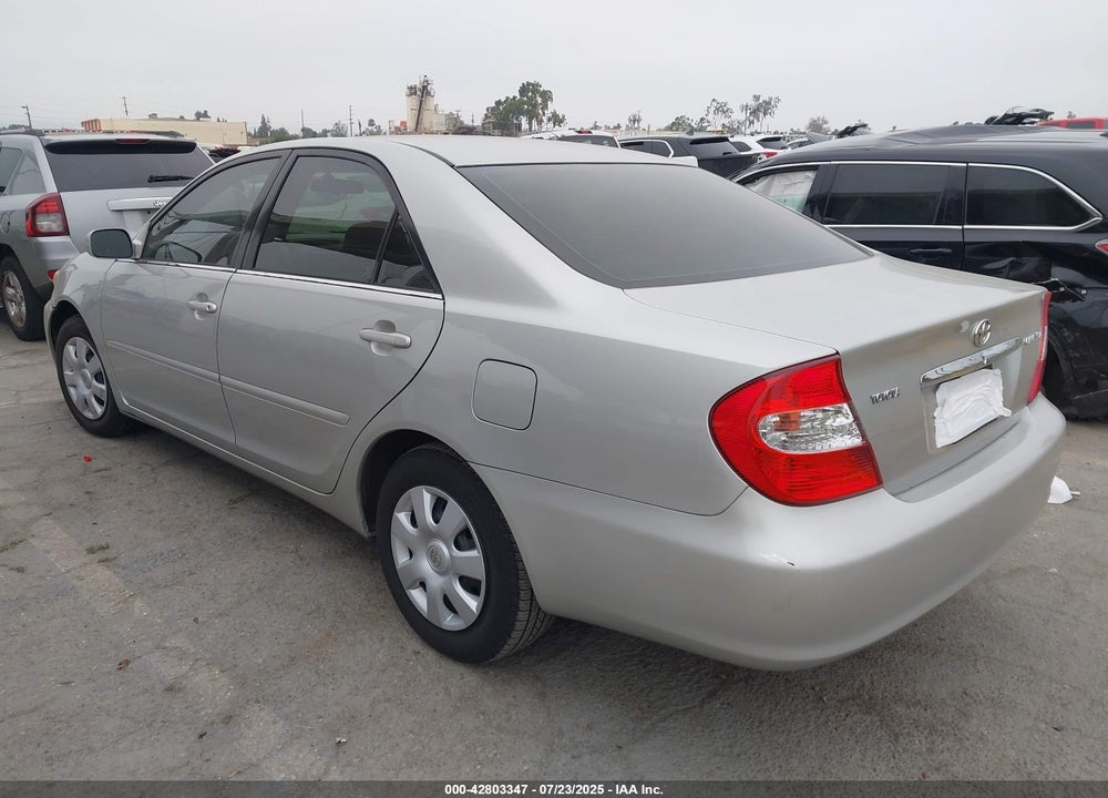 2004 TOYOTA CAMRY LE VIN: 4T1BE32K34U281540