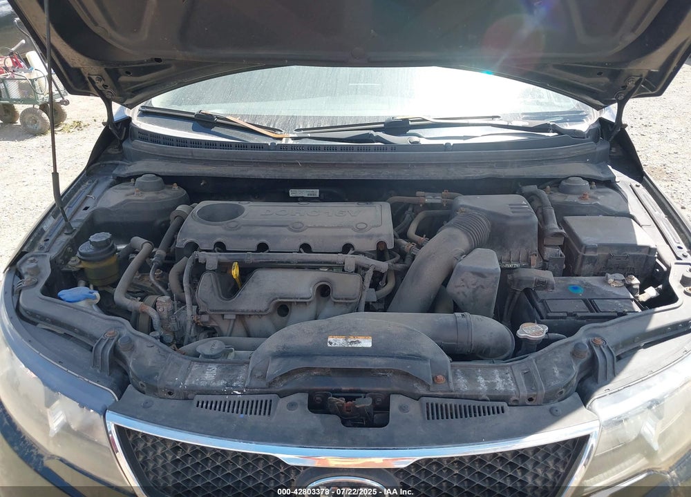 2010 KIA FORTE VIN: KNAFU4A28A5861014