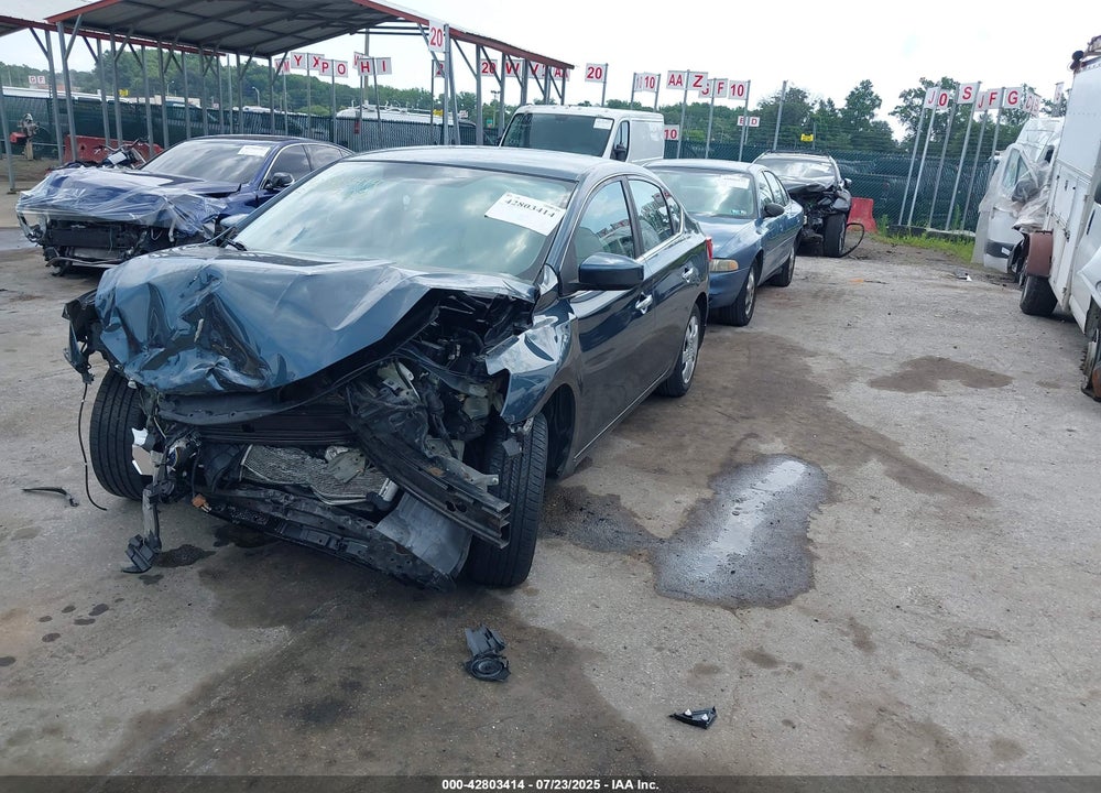 2017 NISSAN SENTRA VIN: 3N1AB7APXHY210967