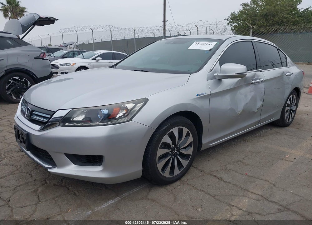 2014 HONDA ACCORD HYBRID EX-L VIN: 1HGCR6F57EA005014