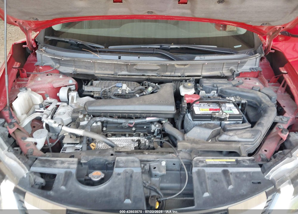 2017 NISSAN ROGUE S VIN: 5N1AT2MT9HC875076