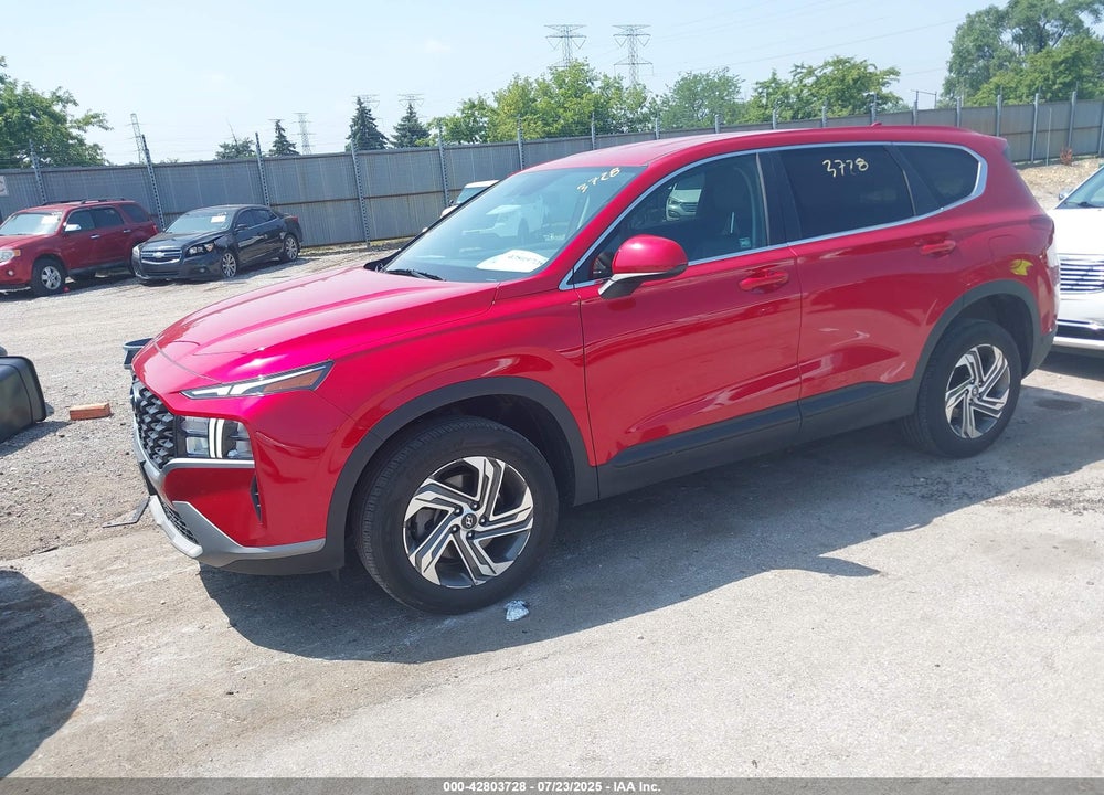 2021 HYUNDAI SANTA FE VIN: 5NMS1DAJ4MH347521