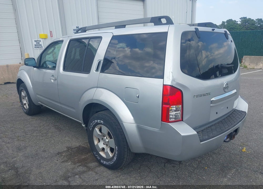 2010 NISSAN PATHFINDER VIN: 5N1AR1NB5AC623796
