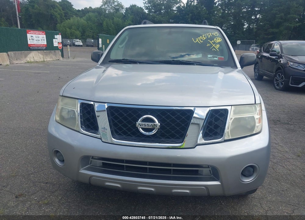 2010 NISSAN PATHFINDER VIN: 5N1AR1NB5AC623796