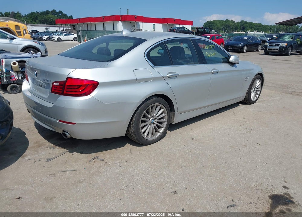2012 BMW 5 SERIES VIN: WBAFU7C55CDU61879