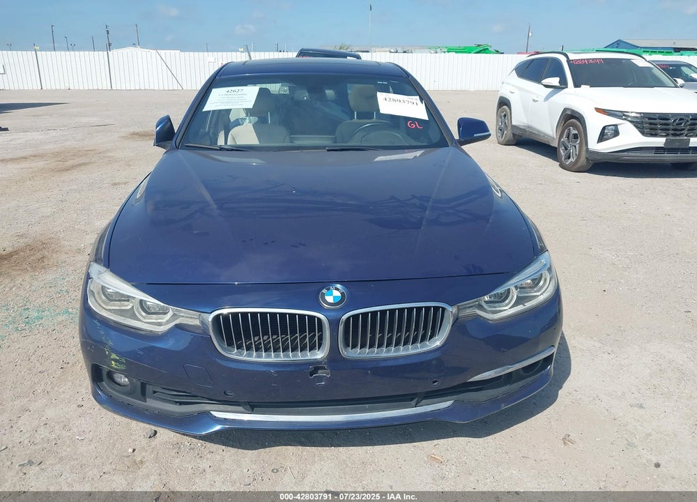 2016 BMW 3 SERIES VIN: WBA8E9G53GNT83369