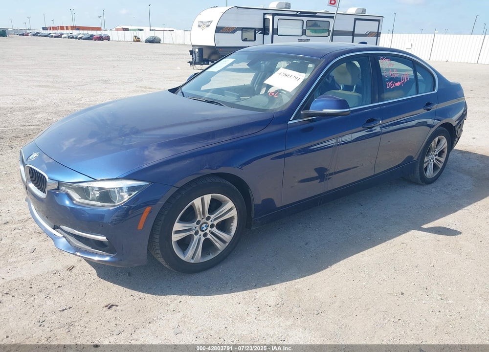 2016 BMW 3 SERIES VIN: WBA8E9G53GNT83369
