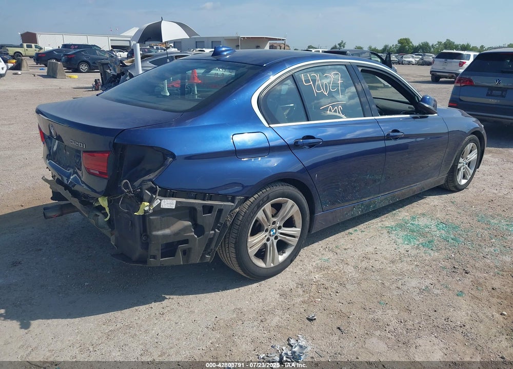 2016 BMW 3 SERIES VIN: WBA8E9G53GNT83369