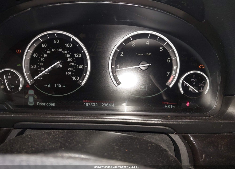 2014 BMW 5 SERIES VIN: WBA5A5C56ED507148