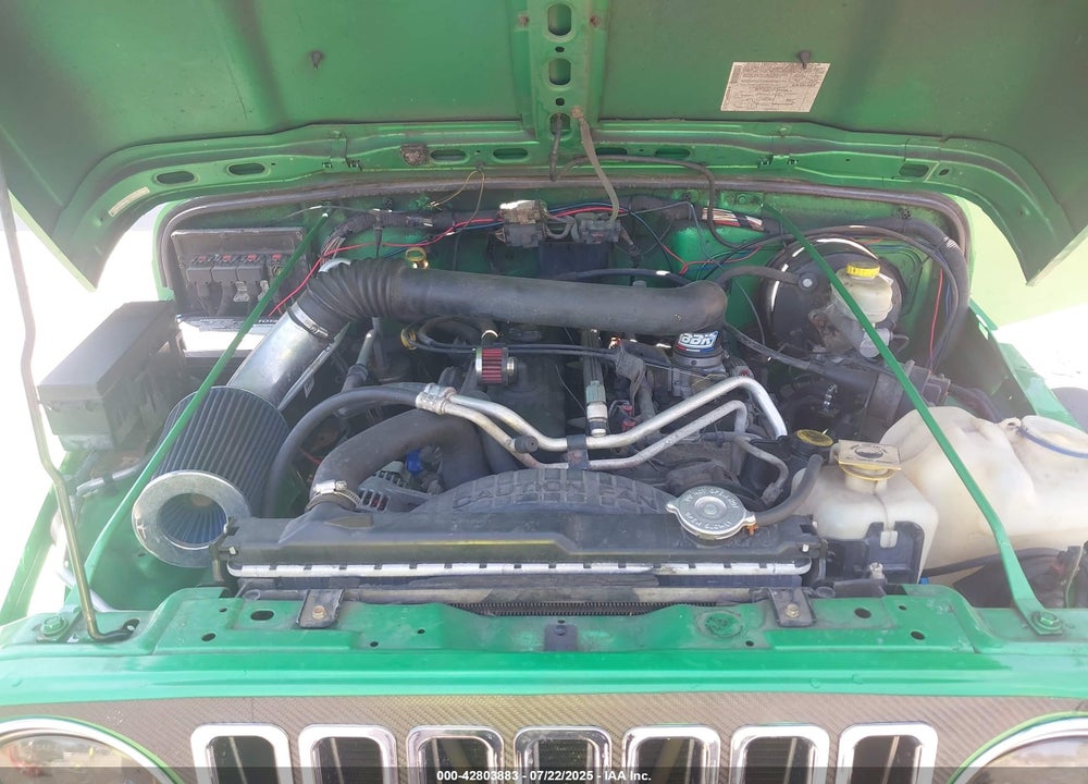 2005 JEEP WRANGLER X VIN: 1J4FA39SX5P330718