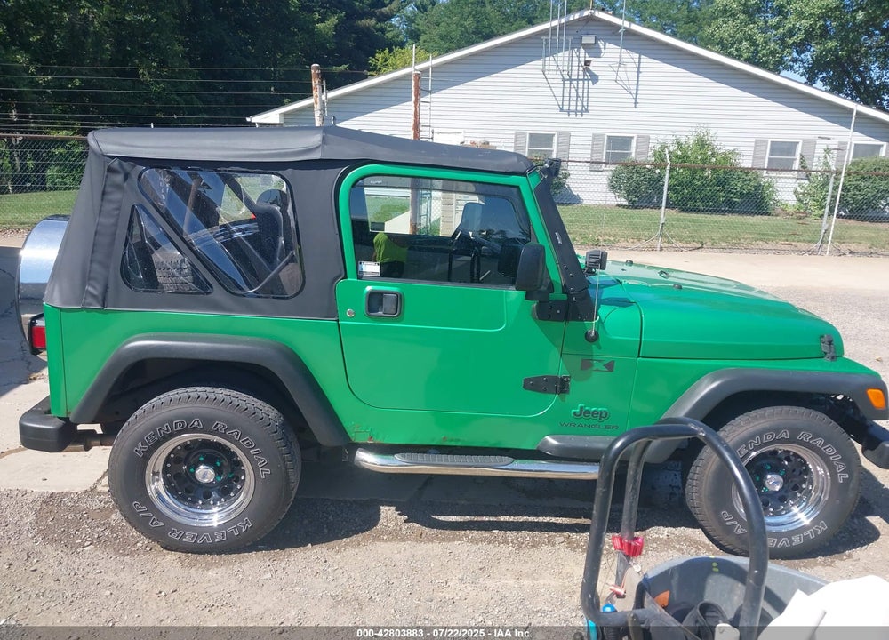 2005 JEEP WRANGLER X VIN: 1J4FA39SX5P330718