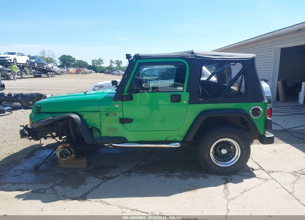 2005 JEEP WRANGLER X VIN: 1J4FA39SX5P330718