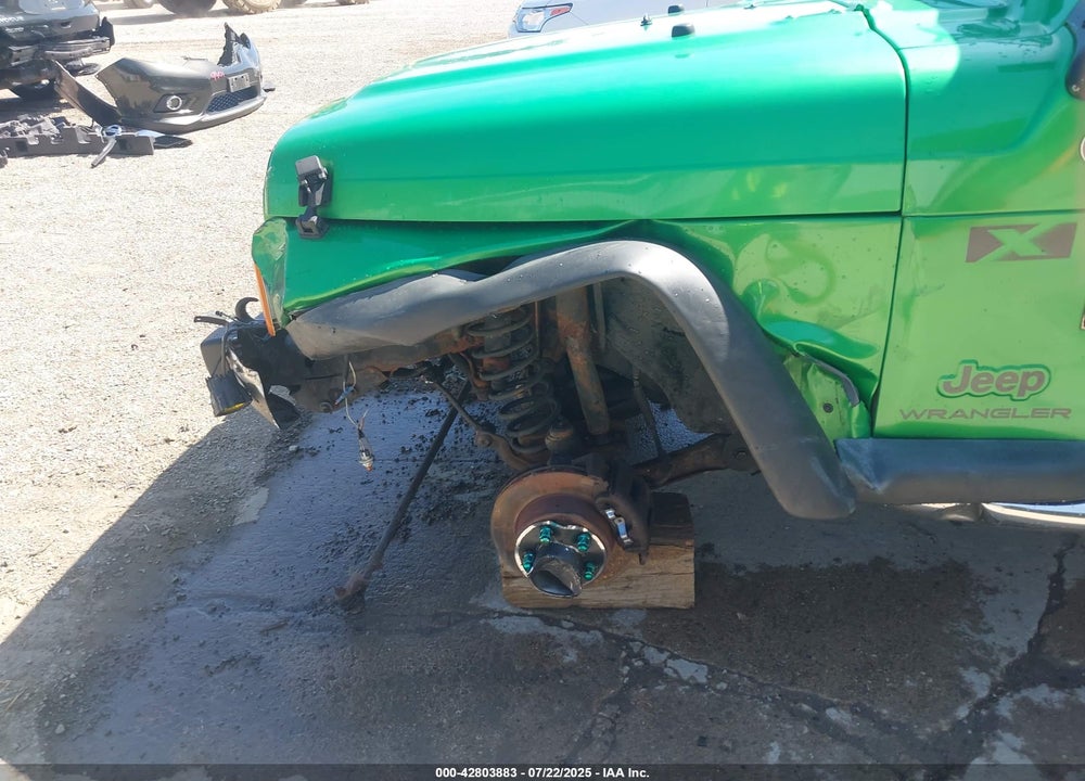 2005 JEEP WRANGLER X VIN: 1J4FA39SX5P330718