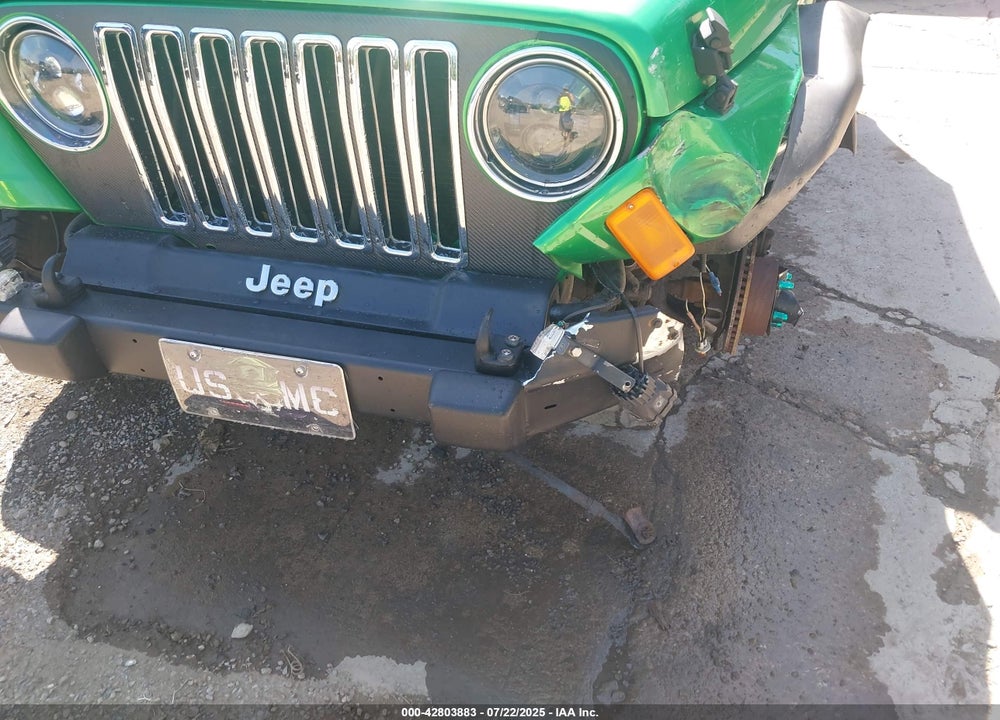 2005 JEEP WRANGLER X VIN: 1J4FA39SX5P330718