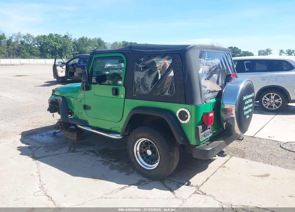 2005 JEEP WRANGLER X VIN: 1J4FA39SX5P330718
