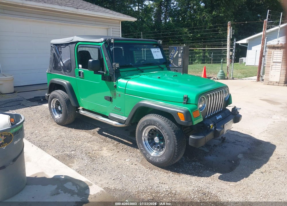 2005 JEEP WRANGLER X VIN: 1J4FA39SX5P330718