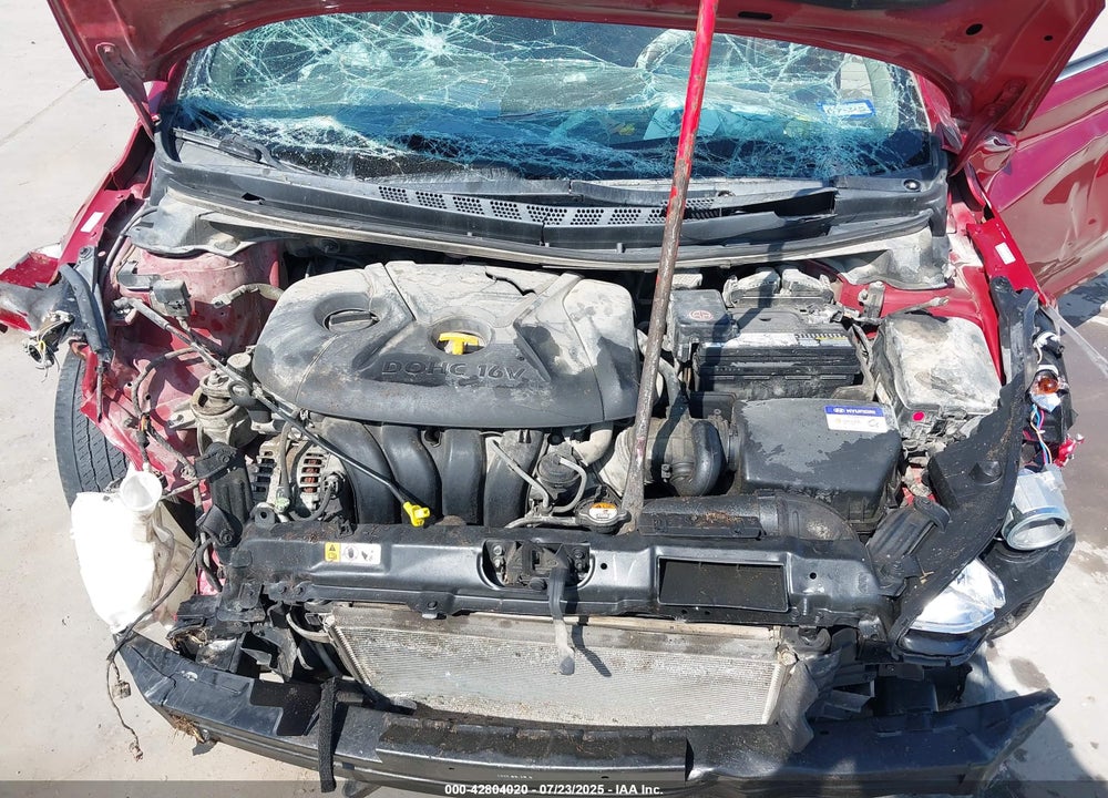 2016 HYUNDAI ELANTRA VIN: KMHDH4AE5GU598628