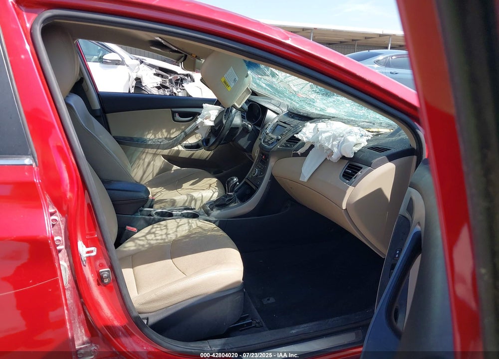 2016 HYUNDAI ELANTRA VIN: KMHDH4AE5GU598628