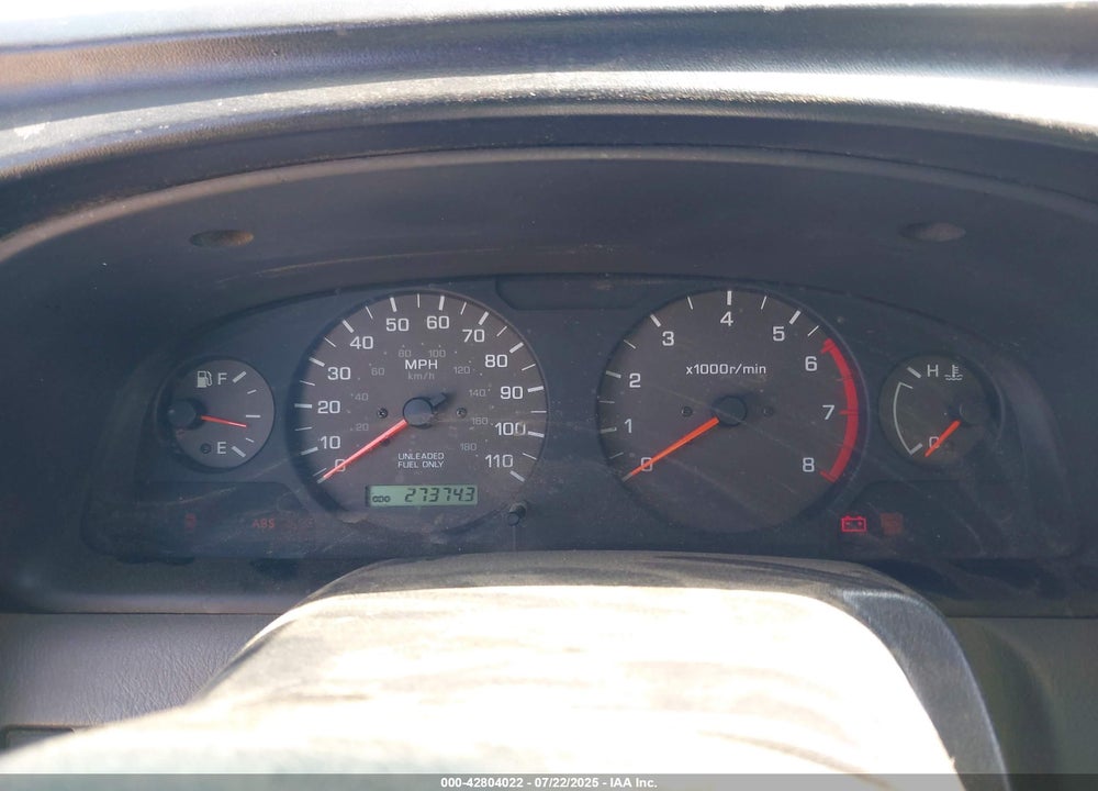 2000 NISSAN FRONTIER SE-V6/XE-V6 VIN: 1N6ED27TXYC422998