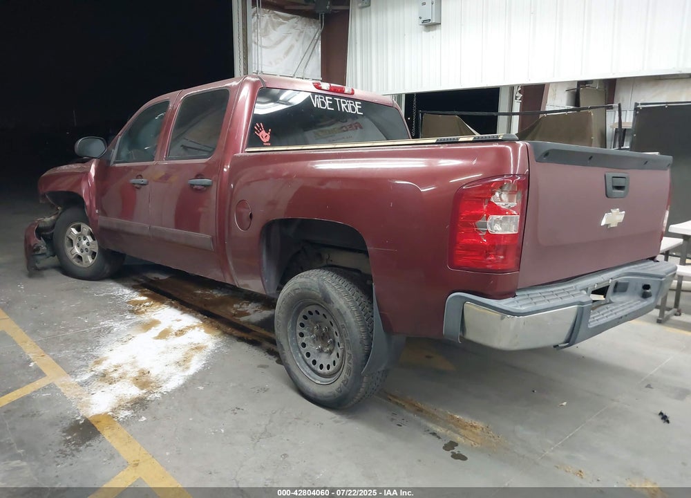 2008 CHEVROLET SILVERADO 1500 LT2 VIN: 2GCEC13J381177343