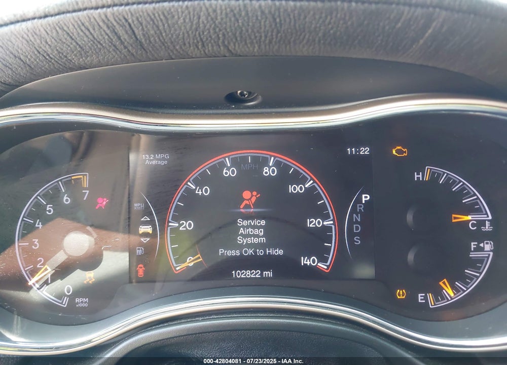 2015 JEEP GRAND CHEROKEE VIN: 1C4RJECG0FC646737